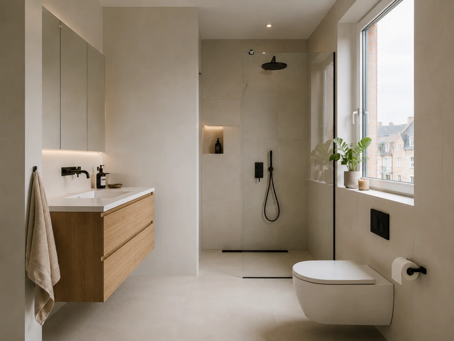 Baño terminado